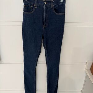 Abercrombie & Fitch The '90s Slim Straight Ultra High Rise Jeans